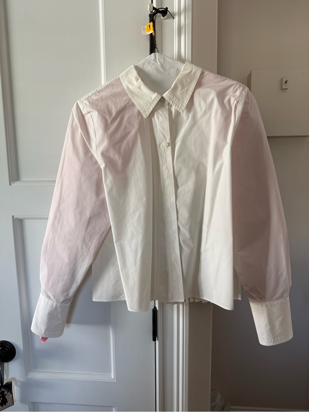 10 Crosby Derek Lam White Button-Front Kids Shirt